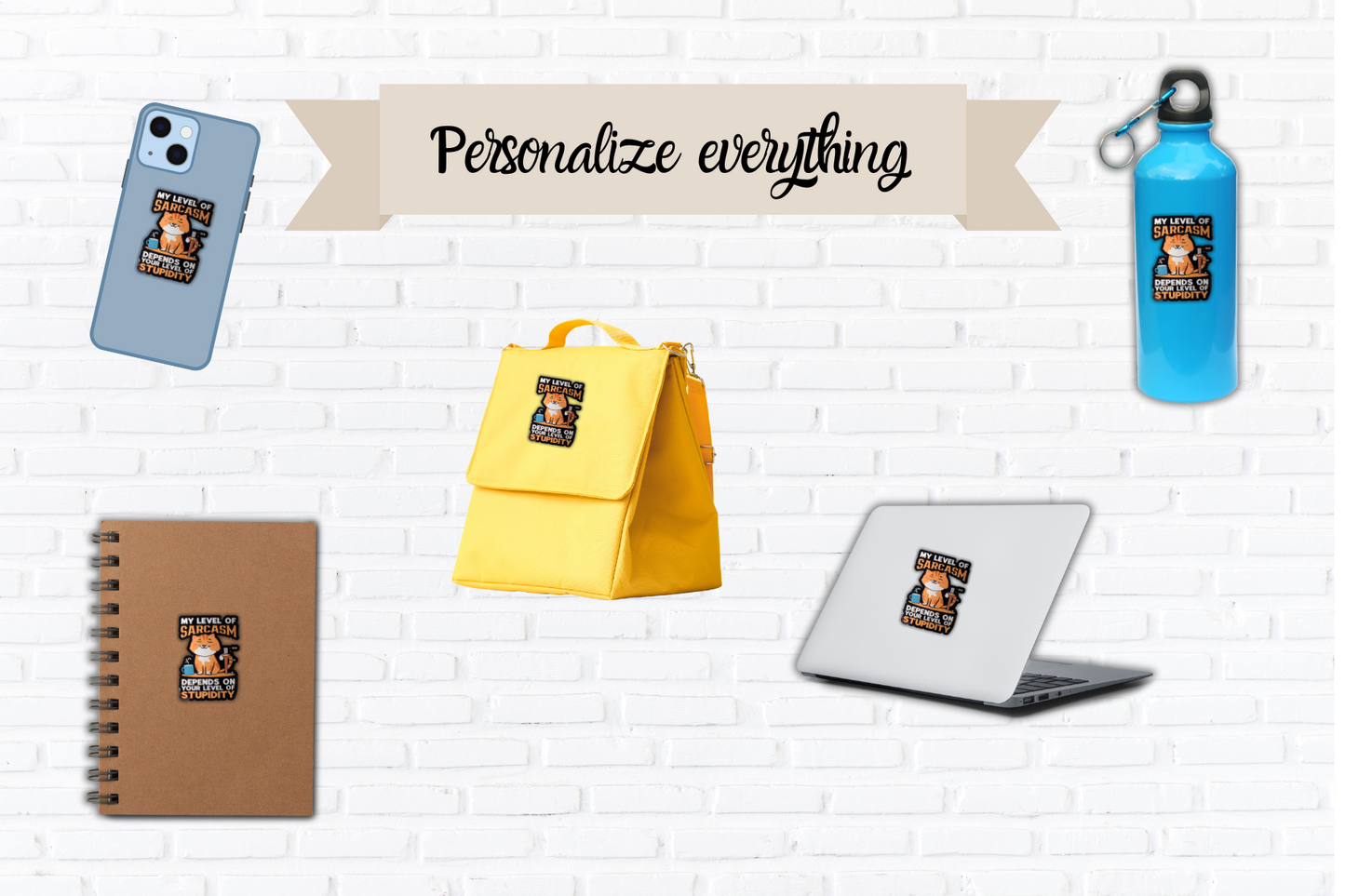 2.5" Sarcasm Stickers: Laugh Your Way to Work | Phone Case | Notebook | Planner | Laptop | Waterbottle | Waterproof Stickers