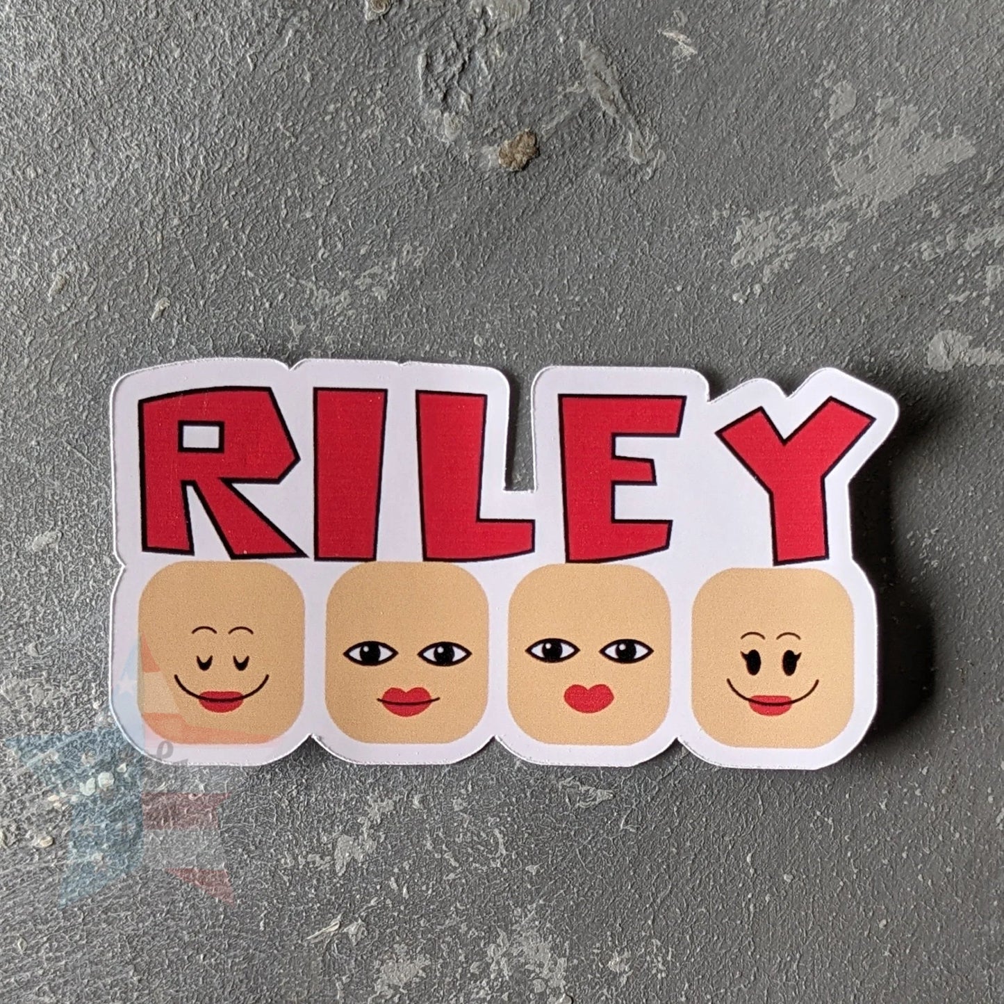 Roblox Girl Name Personalized label - 3 inch