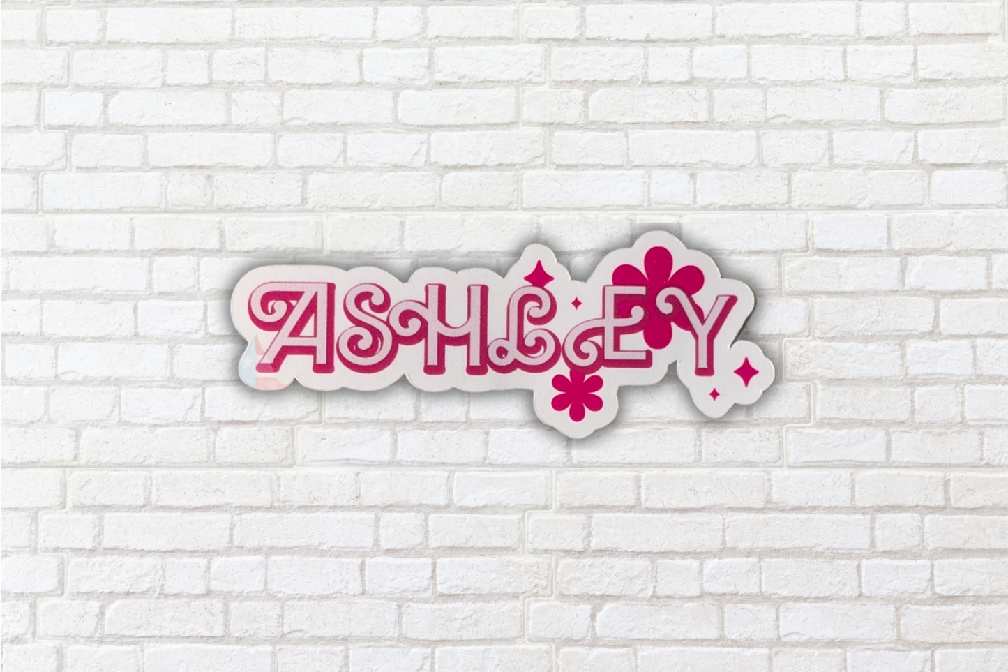 Glam Label! Personalized Name Stickers (2" or 3") | Name Stickers | Name Stickers for School | Waterproof Stickers (Pack of 2)