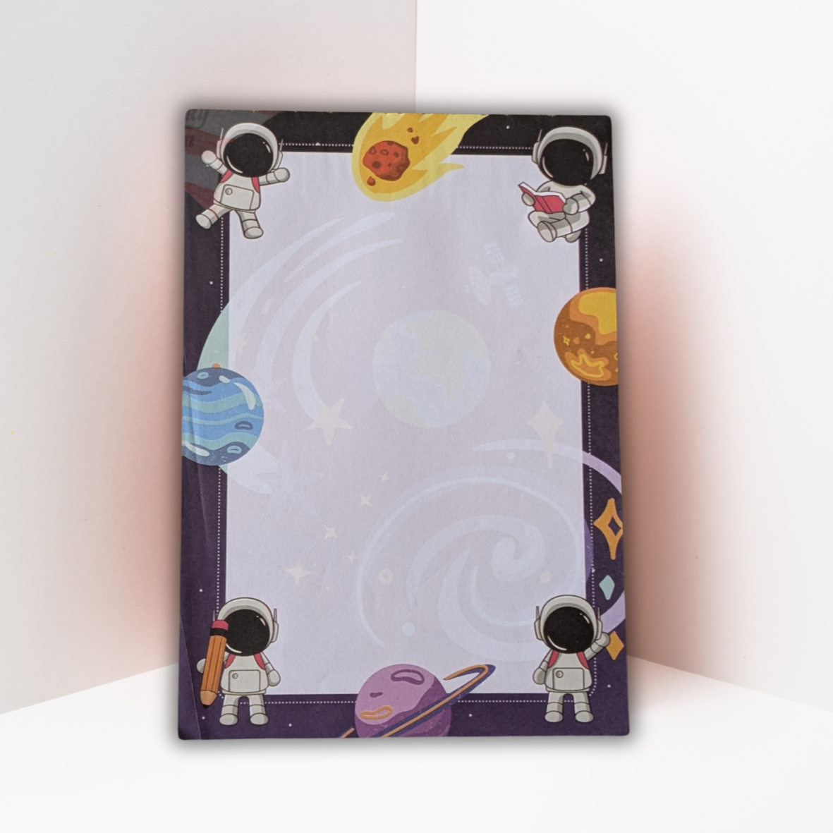 Outer Space Adventures: A5 Tearable Notepad (50 Sheets)