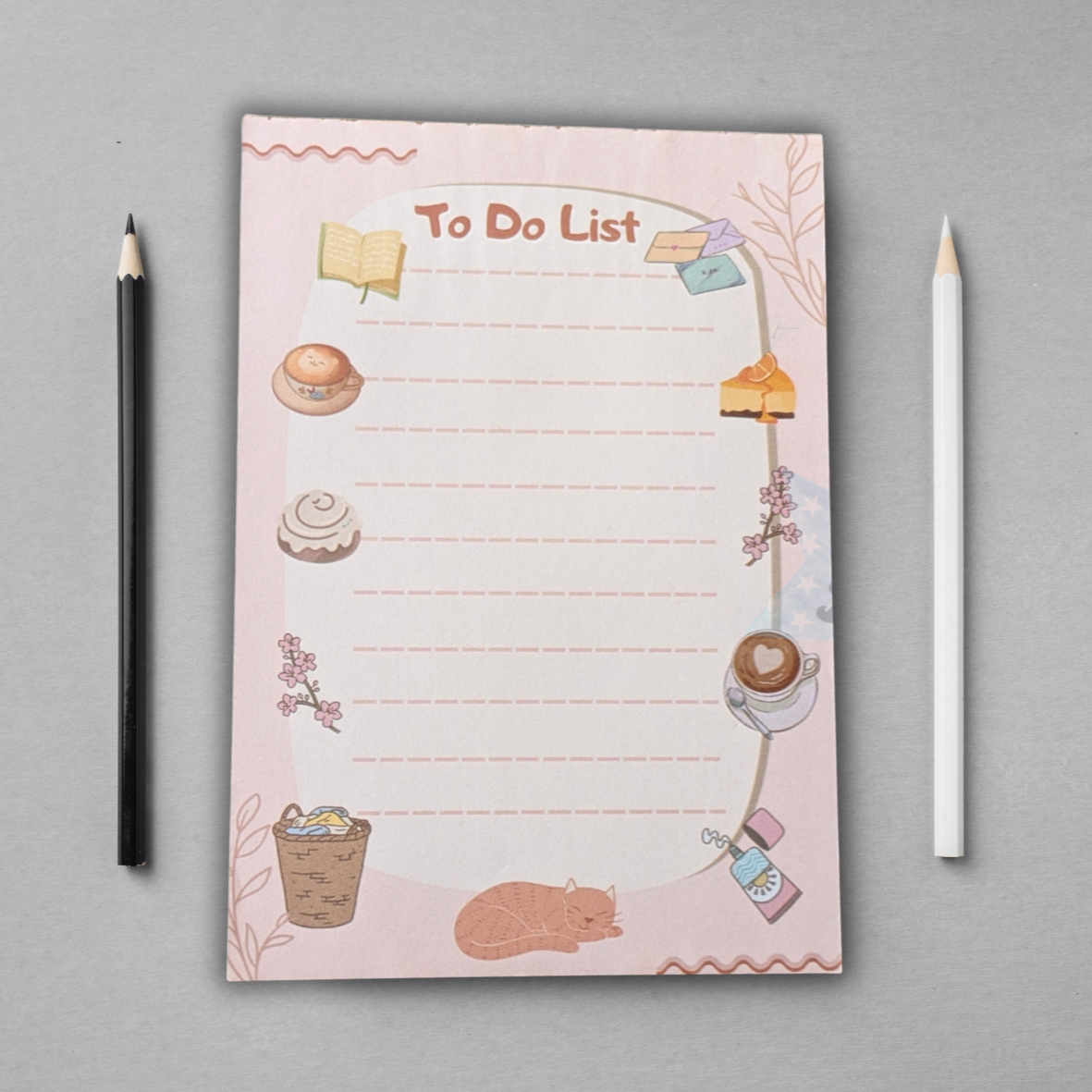 Hobby Lover A5 Tearable Notepad (50 sheets) - Perfect for Office Stationery and Supplies