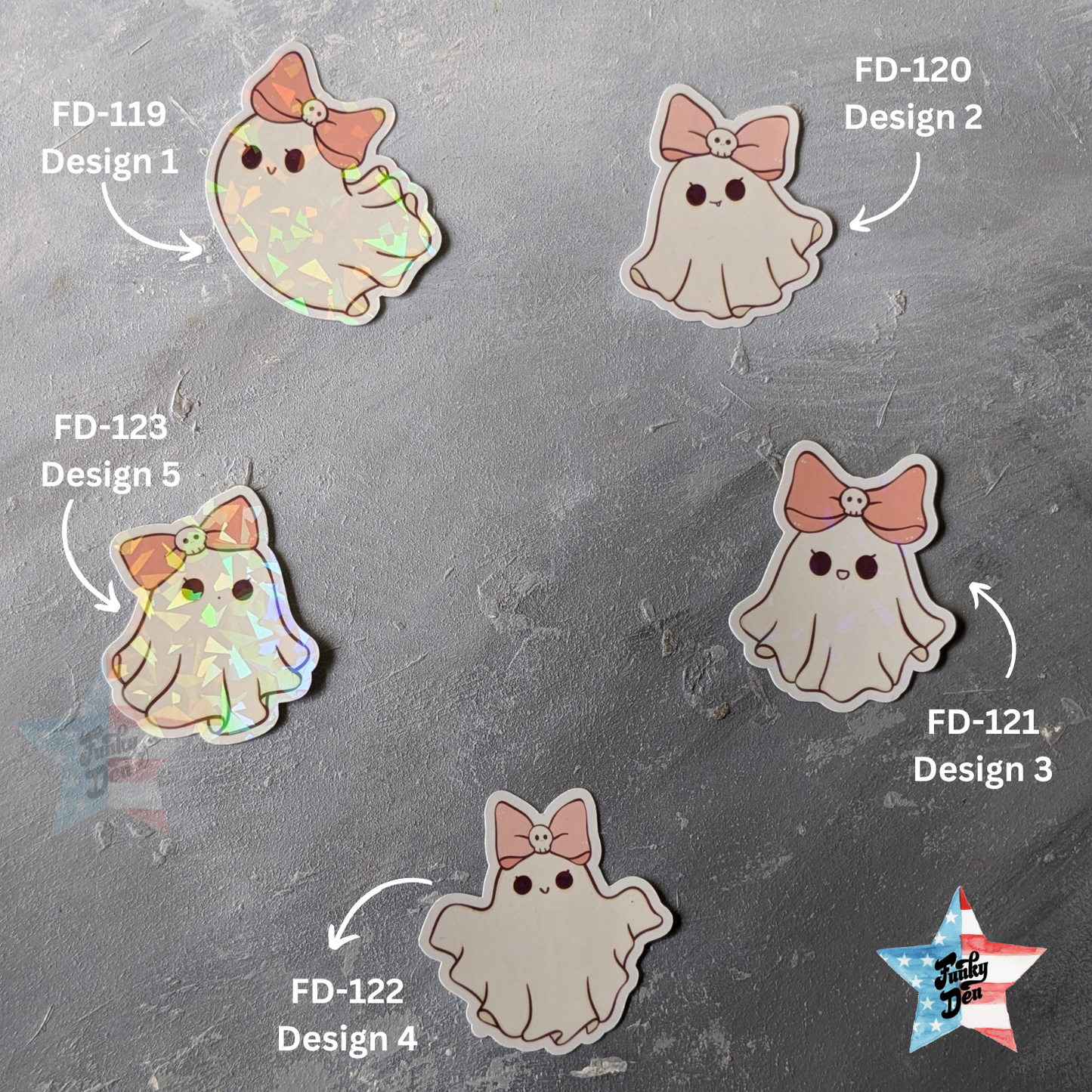 Cute Boo Stickers: Sunshine and Spooky Charm - Halloween Planner Stickers | Waterproof Stickers | Halloween Gifts | Laptop Stickers | Cute Ghost Stickers