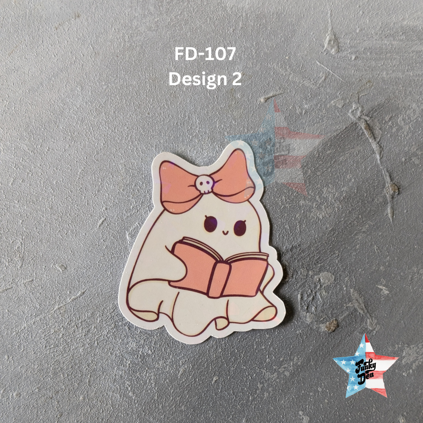 Spooky Book Lover Stickers - Halloween Planner Stickers | Waterproof Stickers | Halloween Gifts | Laptop Stickers | Cute Ghost Stickers