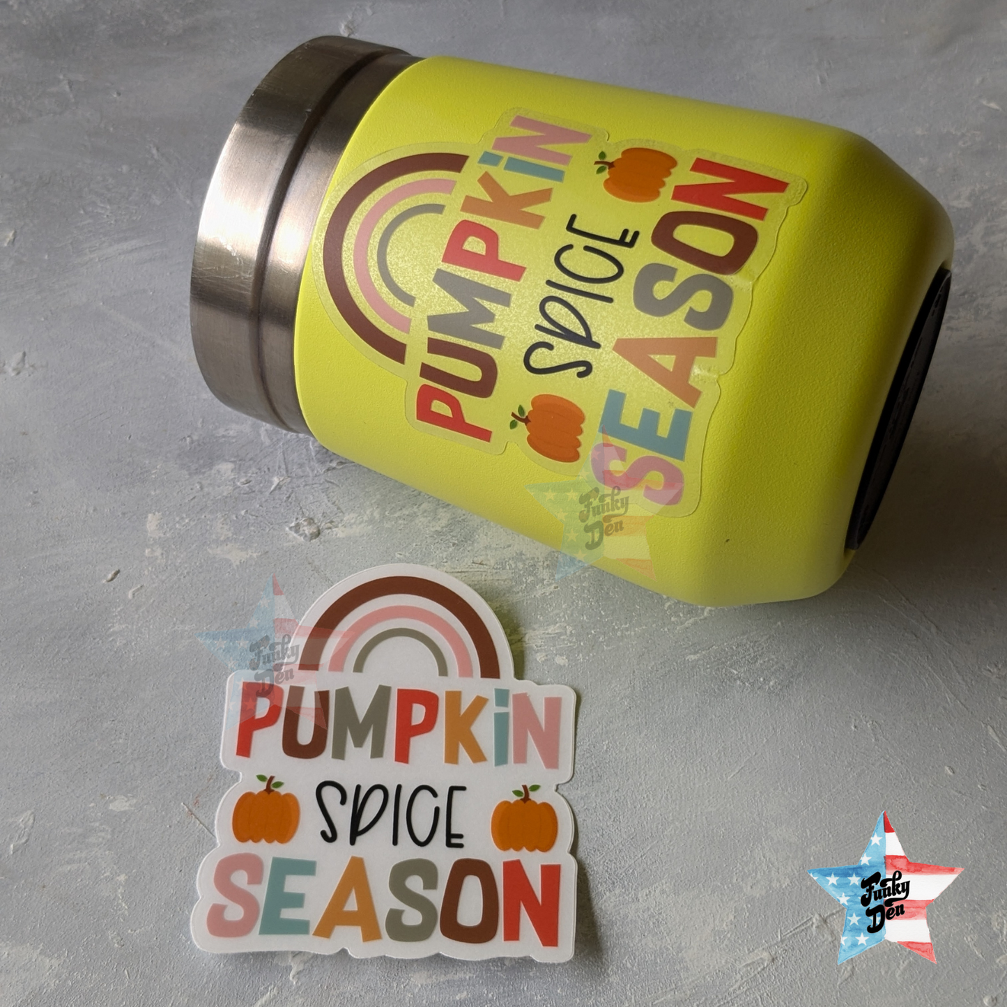 Spice Up Your Life with Our Adorable Pumpkin Spice Stickers | Kids Stickers | Phone Case | Notebook | Planner Stickers | Waterproof Stickers (Copy)