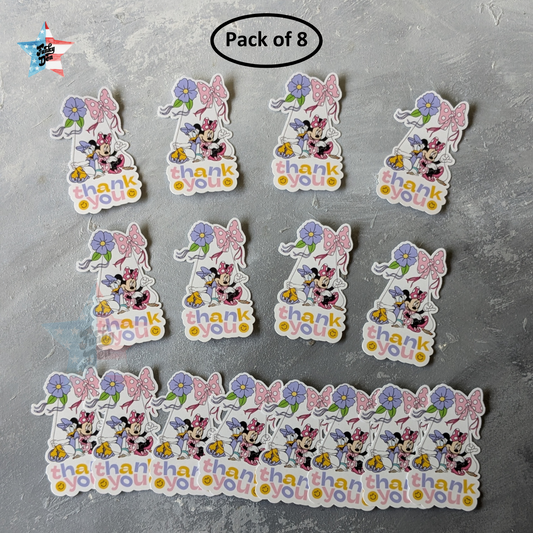 Minnie and Daisy Thank you Stickers: A Magical Thank You