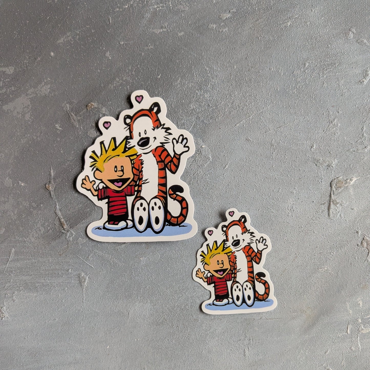 Calvin and Hobbes Waterproof Labels Set of 3 (3inch and 2 inch)