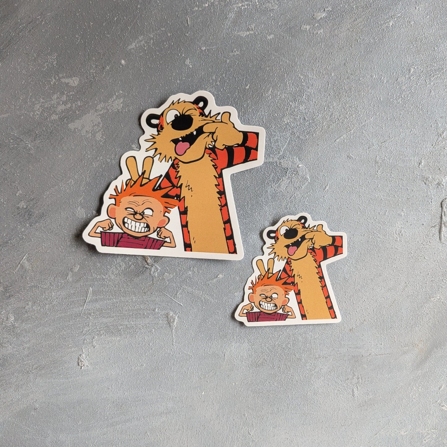 Calvin and Hobbes Waterproof Labels Set of 3 (3inch and 2 inch)