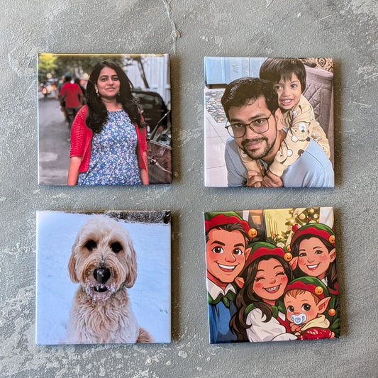 Photo Magnets - 2.5inch square magnets for any occasion or gifting needs