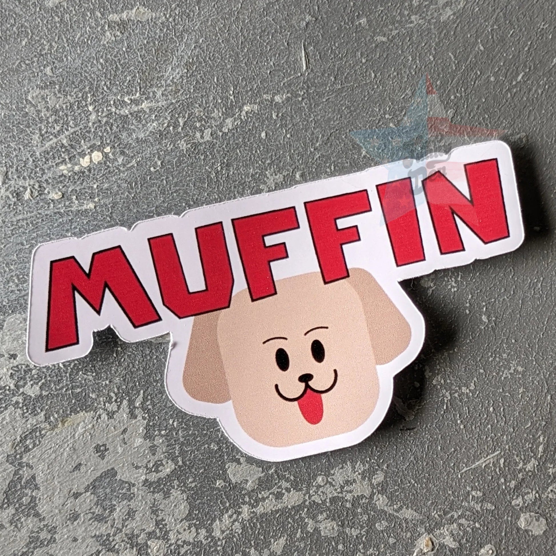 Roblox Dog Personalized labels - 3 inch