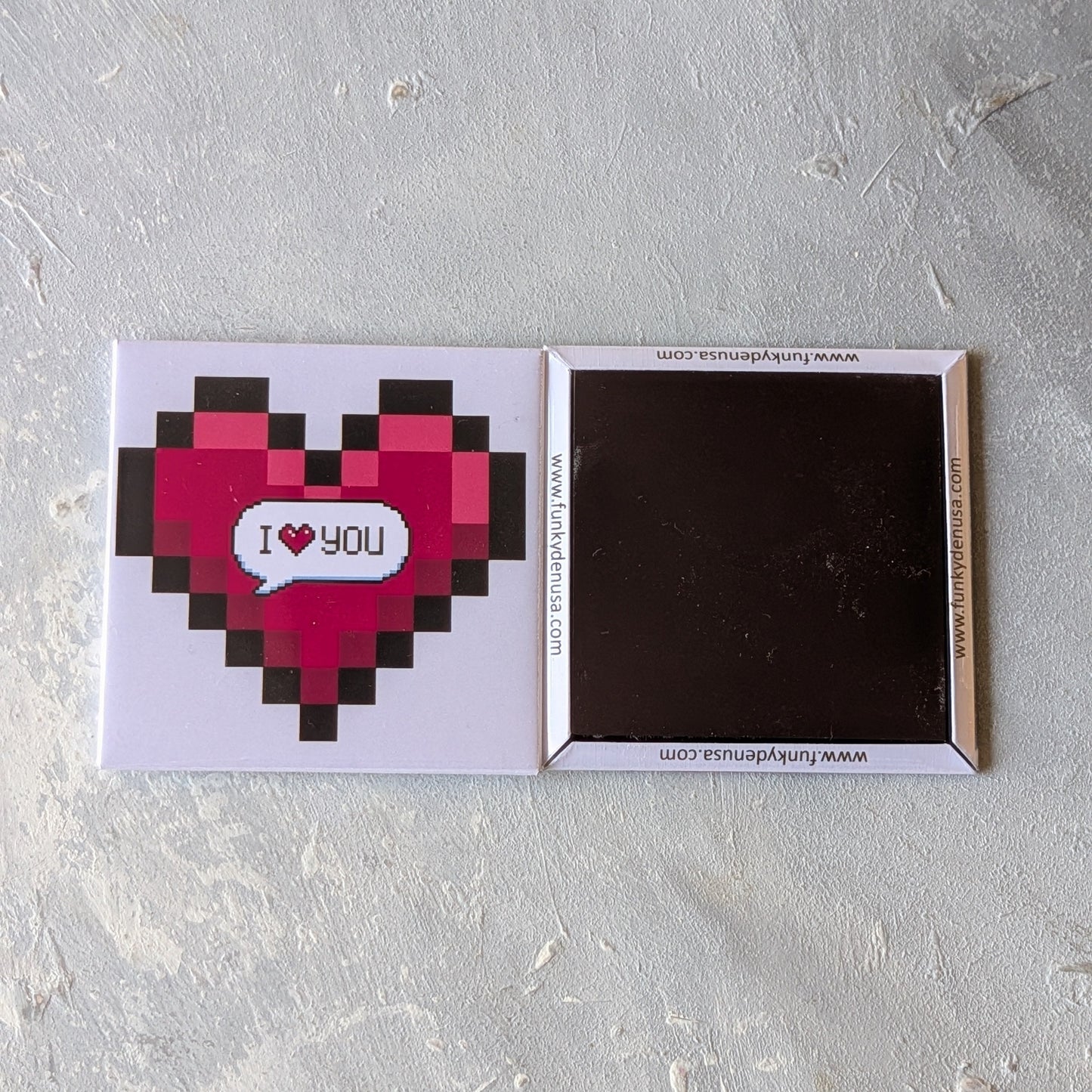 i love youmagnet square valentine magnet