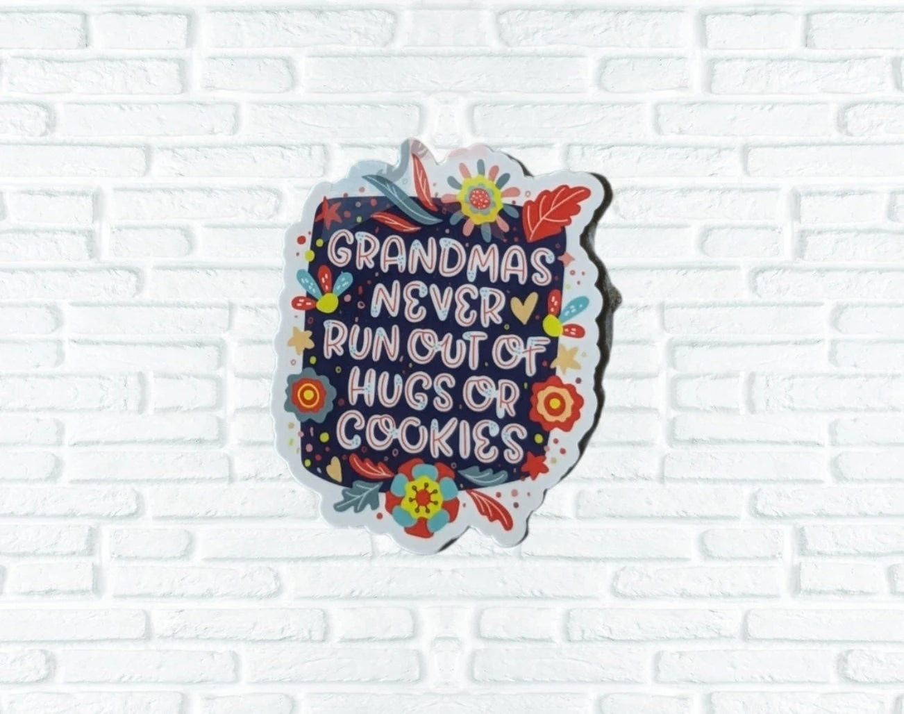 Show Grandma Some Love! Adorable & Durable Grandma Sticker | Kids Stickers | Phone Case | Notebook | Planner Stickers | Waterproof Stickers