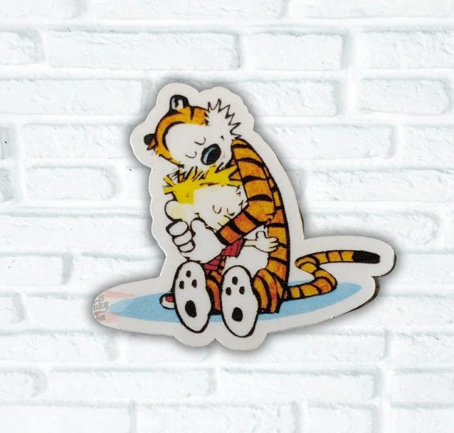 Calvin and Hobbes Waterproof Vinyl Stickers - Perfect for Back to School!